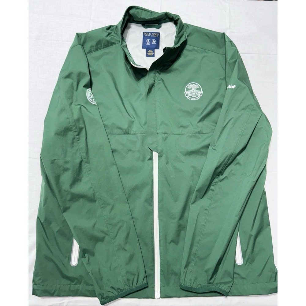 Polo Golf Ralphβ Lauren Windbreaker Jacket Mens L Green 2019 Senior PGA Oak Hill